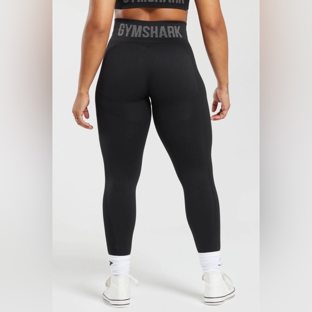 Gymshark Black Seamless High-Rise Leggings